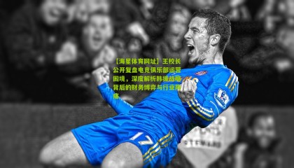 【海星体育网址】王校长公开复盘电竞俱乐部运营困境，深度解析韩援战略背后的财务博弈与行业阵痛